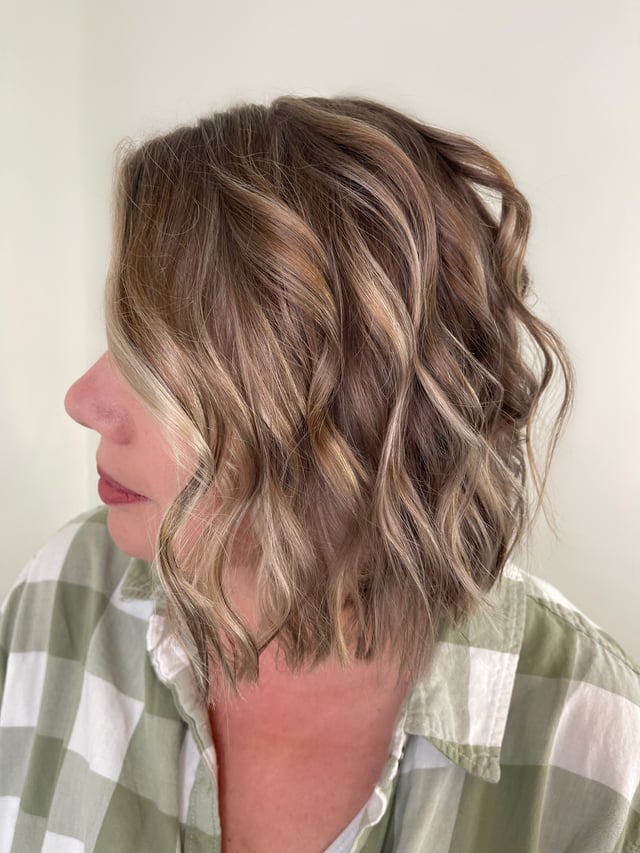 Lob (long bob) by Zahava at Poza Salon, Charlotte, NC